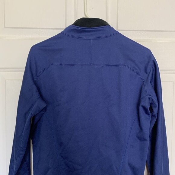 Mountain Hardwear Jacket Women’s Blue Outdoor Soft Shell Quarter Zip Vintage - Picture 7 of 12